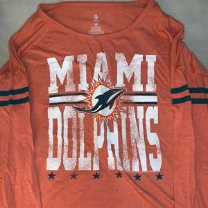 Miami Dolphins Long Sleeved Tee